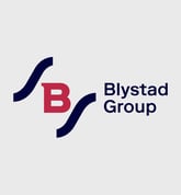 Blystad-gruppens logo