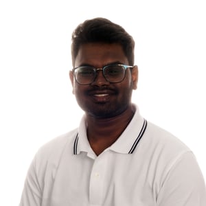 Portrait of Raveen Prabu, Technical Consultant at Eye-share